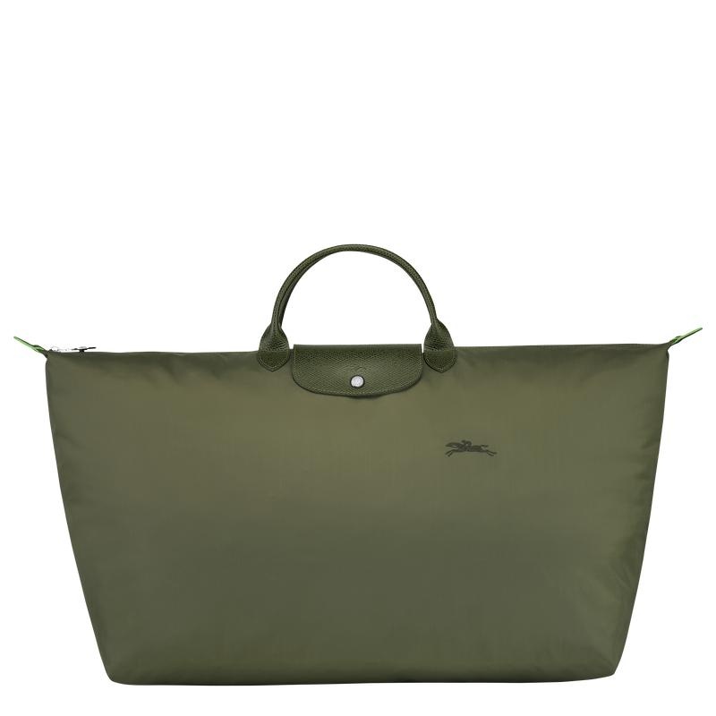 Bolsas de Viaje Longchamp Le Pliage Green M Mujer Verdes | PCEG-95401