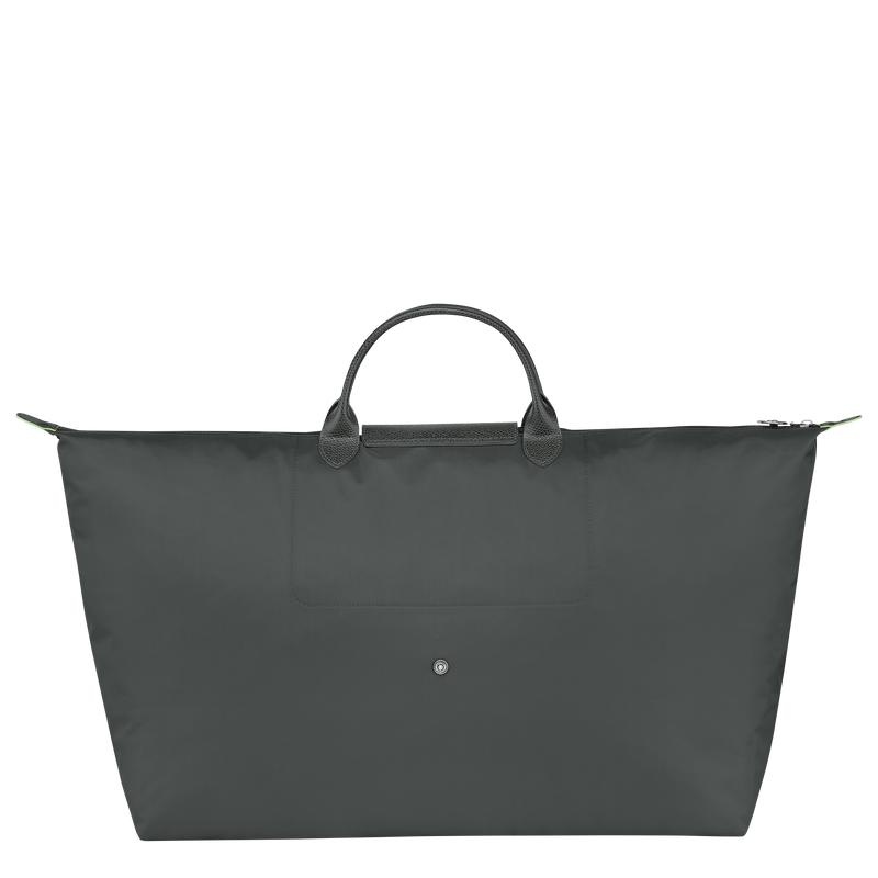 Bolsas de Viaje Longchamp Le Pliage Green M Mujer Grises | HVSG-02497