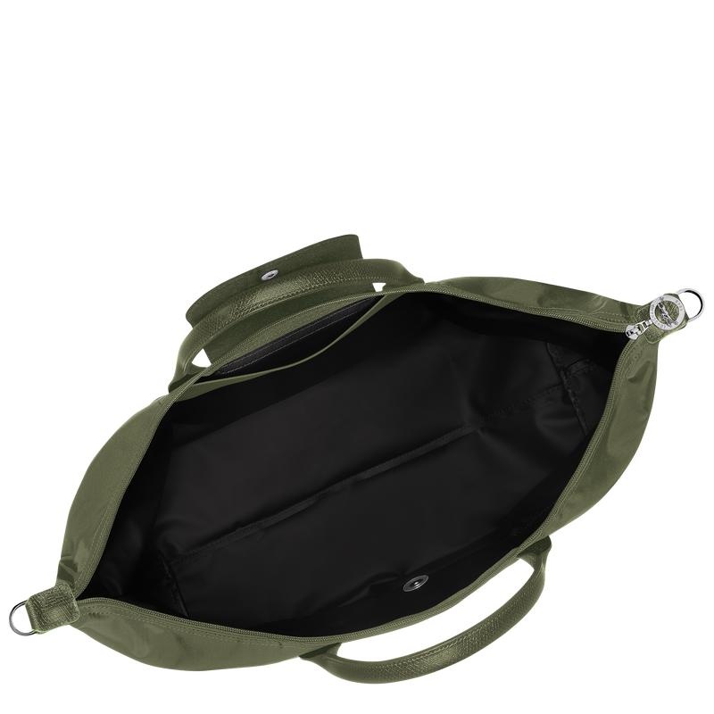 Bolsas de Viaje Longchamp Le Pliage Green expandable Hombre Verdes | UHIY-79340