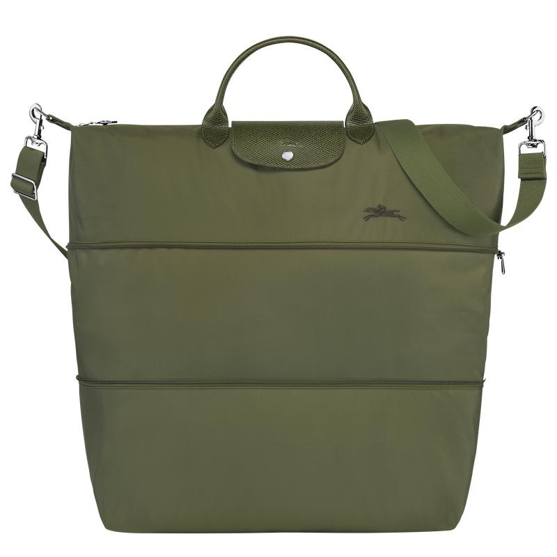 Bolsas de Viaje Longchamp Le Pliage Green expandable Hombre Verdes | UHIY-79340