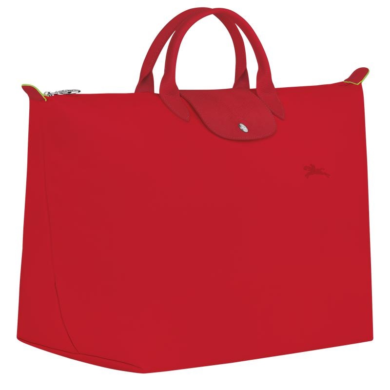 Bolsas de Viaje Longchamp Le Pliage Green S Hombre Rojos | NGAD-56034