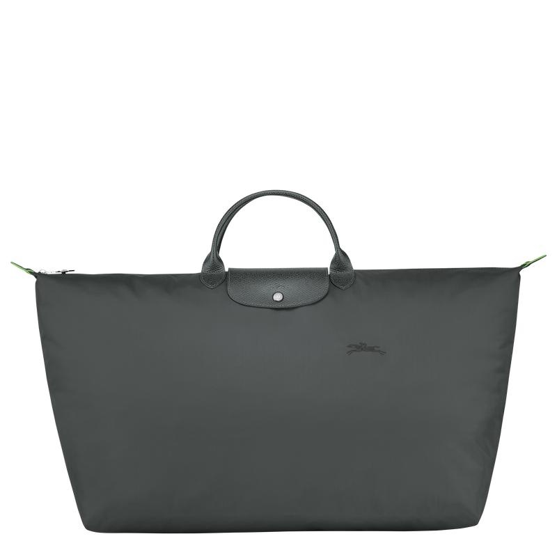 Bolsas de Viaje Longchamp Le Pliage Green M Hombre Grises | PCRW-58940