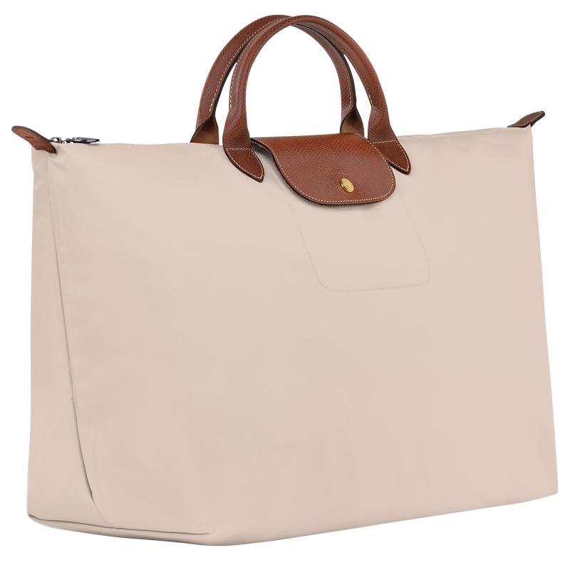 Bolsas de Viaje Longchamp Le Pliage Original S Mujer Blancos | NOHA-13860