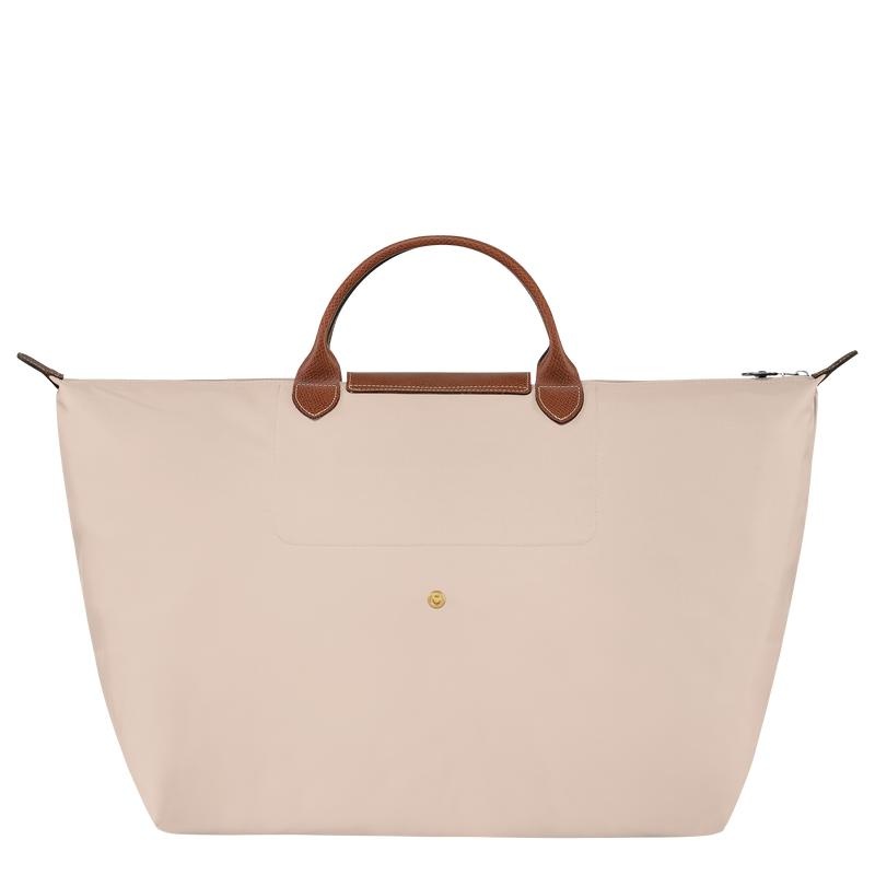 Bolsas de Viaje Longchamp Le Pliage Original S Mujer Blancos | NOHA-13860