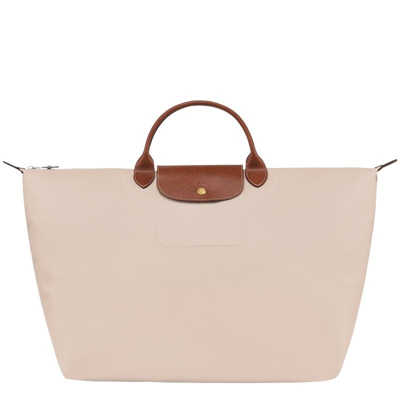 Bolsas de Viaje Longchamp Le Pliage Original S Mujer Blancos | NOHA-13860