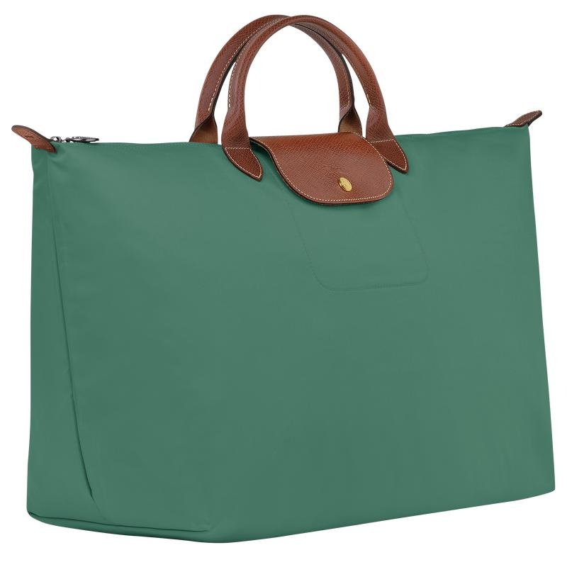 Bolsas de Viaje Longchamp Le Pliage Original S Mujer Verdes | LDKJ-24639