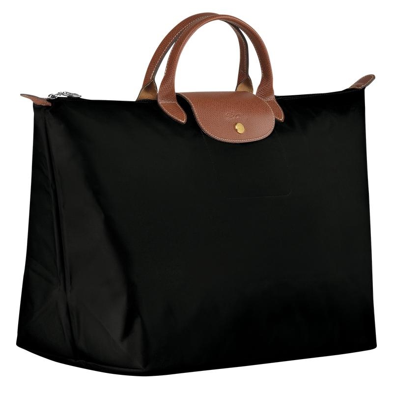 Bolsas de Viaje Longchamp Le Pliage Original S Mujer Negros | KGLO-70512