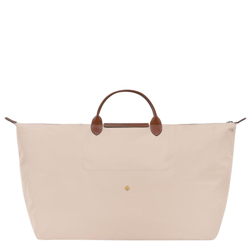 Bolsas de Viaje Longchamp Le Pliage Original M Mujer Blancos | SGDO-83204