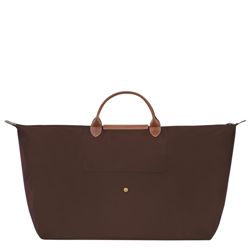 Bolsas de Viaje Longchamp Le Pliage Original M Hombre Marrom | KJWZ-39042