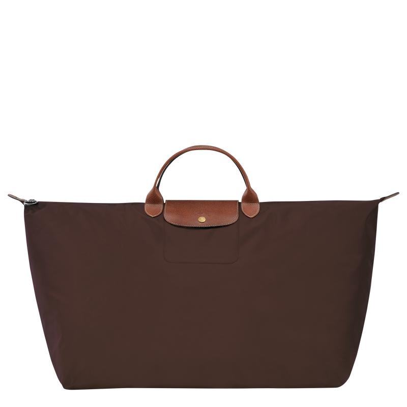 Bolsas de Viaje Longchamp Le Pliage Original M Hombre Marrom | KJWZ-39042