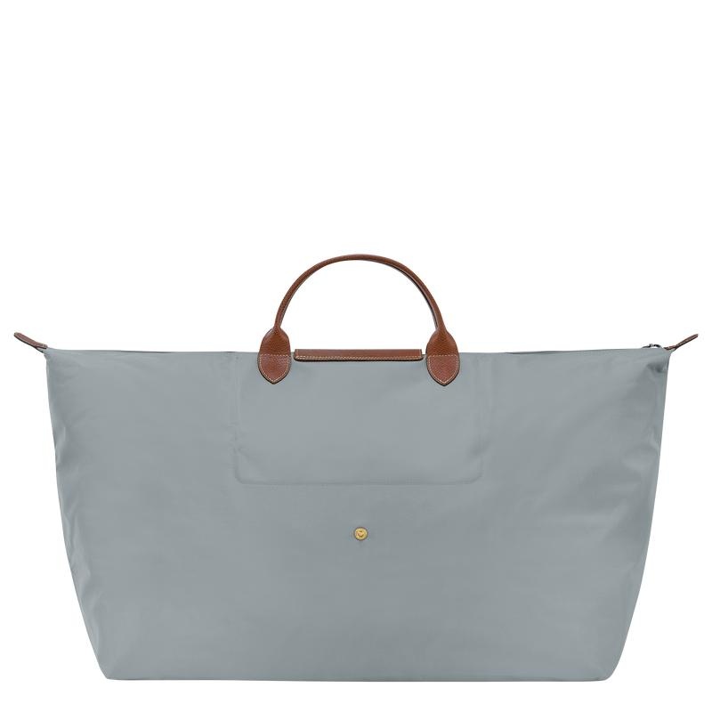 Bolsas de Viaje Longchamp Le Pliage Original M Hombre Grises | UBKT-04219