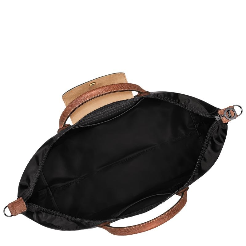 Bolsas de Viaje Longchamp Le Pliage Original expandable Hombre Negros | LUJF-63540