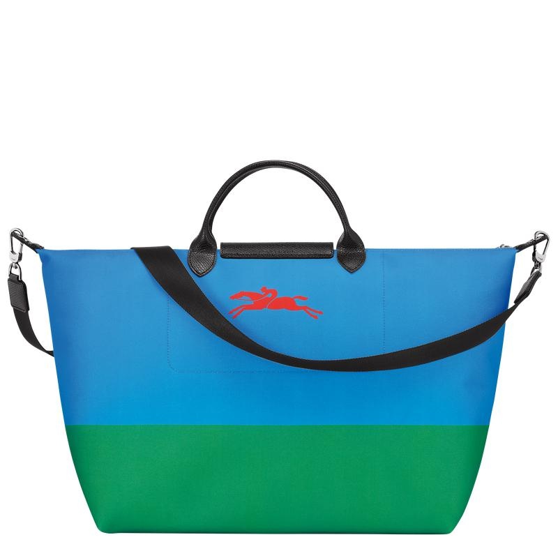 Bolsas de Viaje Longchamp x Robert Indiana Mujer Red/Navy | RJSX-92465