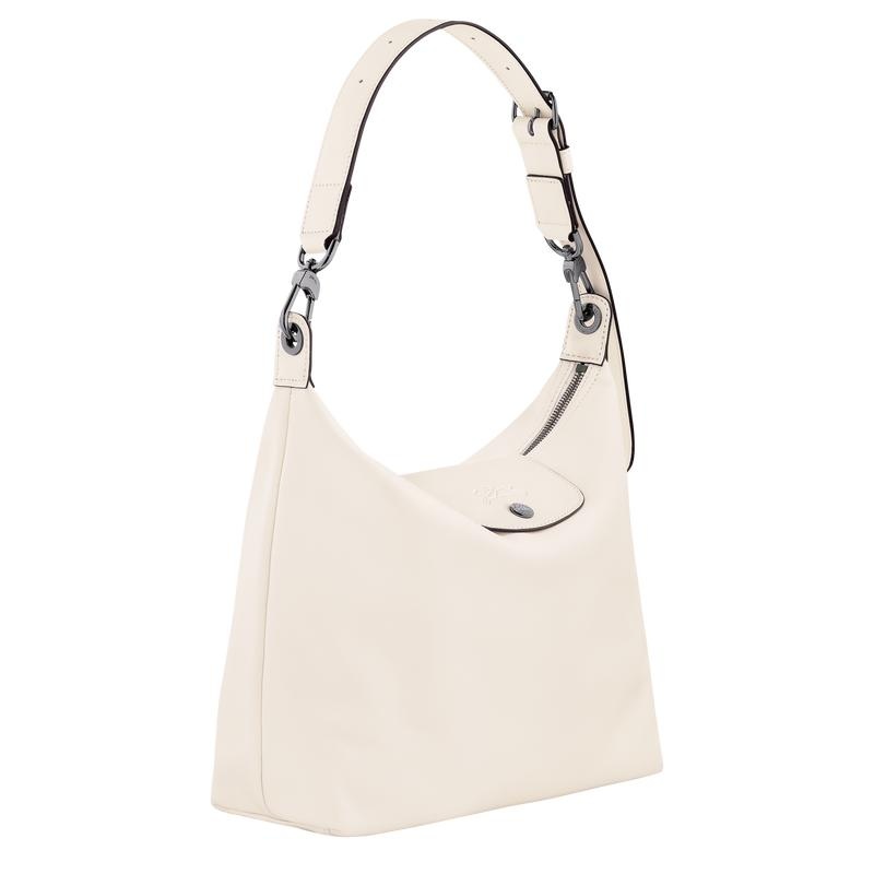 Bolso Hobo Longchamp Le Pliage Xtra M Mujer Blancos | XIGY-30274