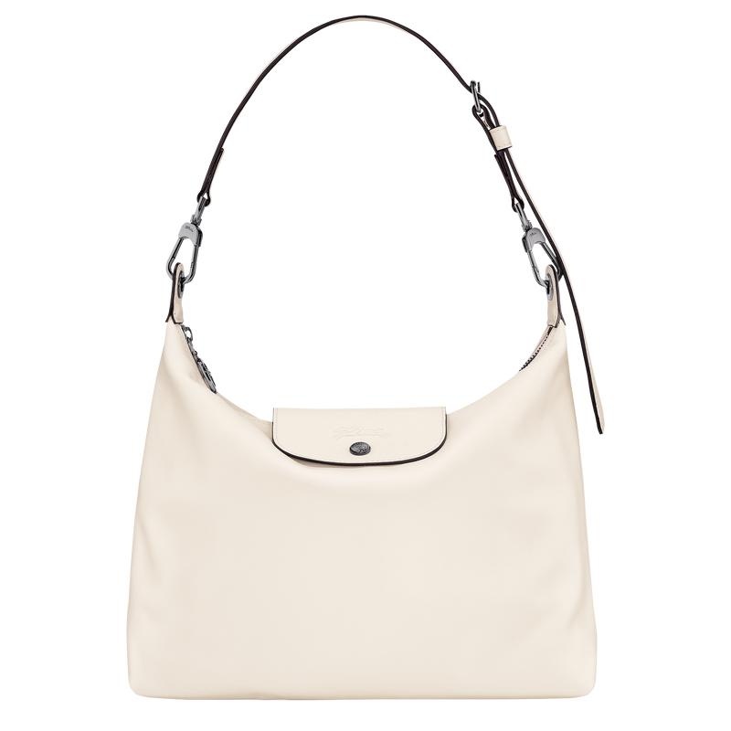 Bolso Hobo Longchamp Le Pliage Xtra M Mujer Blancos | XIGY-30274