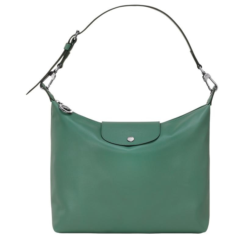 Bolso Hobo Longchamp Le Pliage Xtra M Mujer Verdes | ONWG-37052