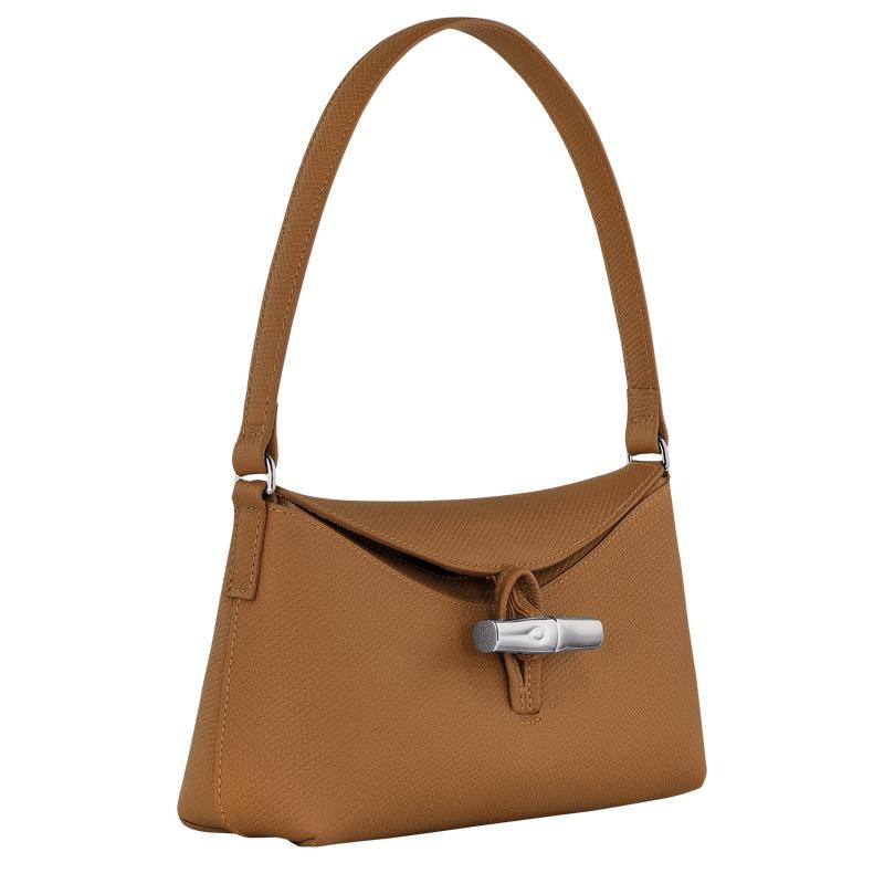 Bolso Hobo Longchamp Roseau S Mujer Marrom | LXZG-19687