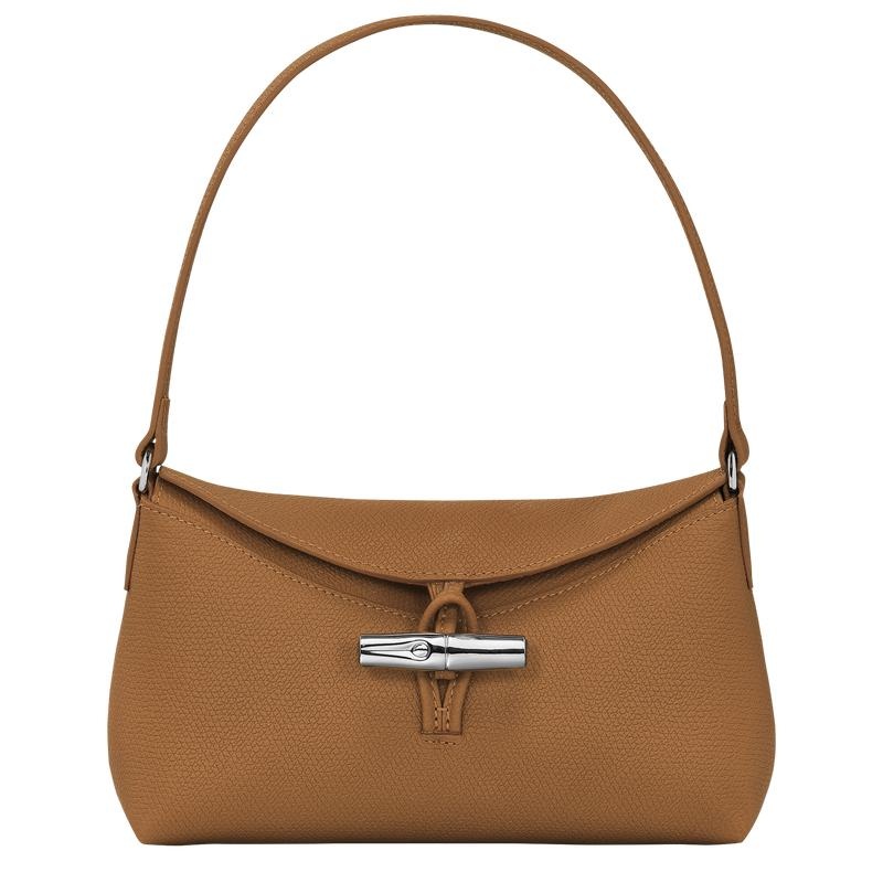 Bolso Hobo Longchamp Roseau S Mujer Marrom | LXZG-19687