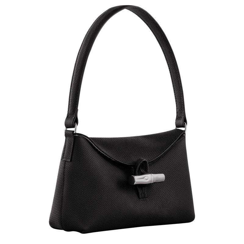 Bolso Hobo Longchamp Roseau S Mujer Negros | ODGU-14958