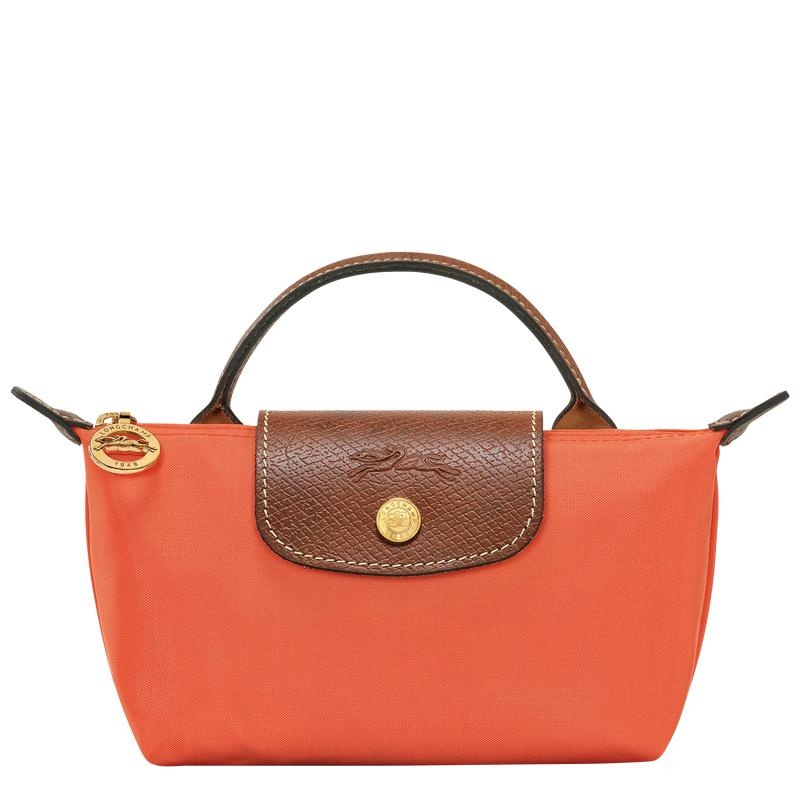 Bolso Pequeño Longchamp Le Pliage Original with handle Mujer Naranjas | LNBH-82069