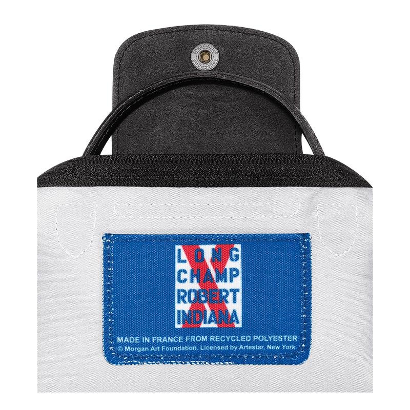 Bolso Pequeño Longchamp x Robert Indiana Hombre Blancos | PFCY-62031