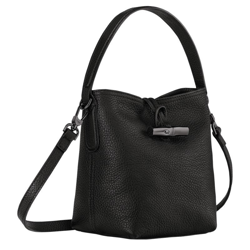 Bolso Saco Longchamp Roseau Essential XS Mujer Negros | SMVT-92183