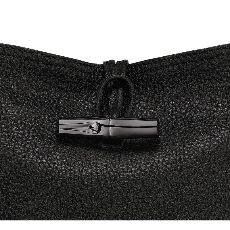 Bolso Saco Longchamp Roseau Essential XS Mujer Negros | SMVT-92183