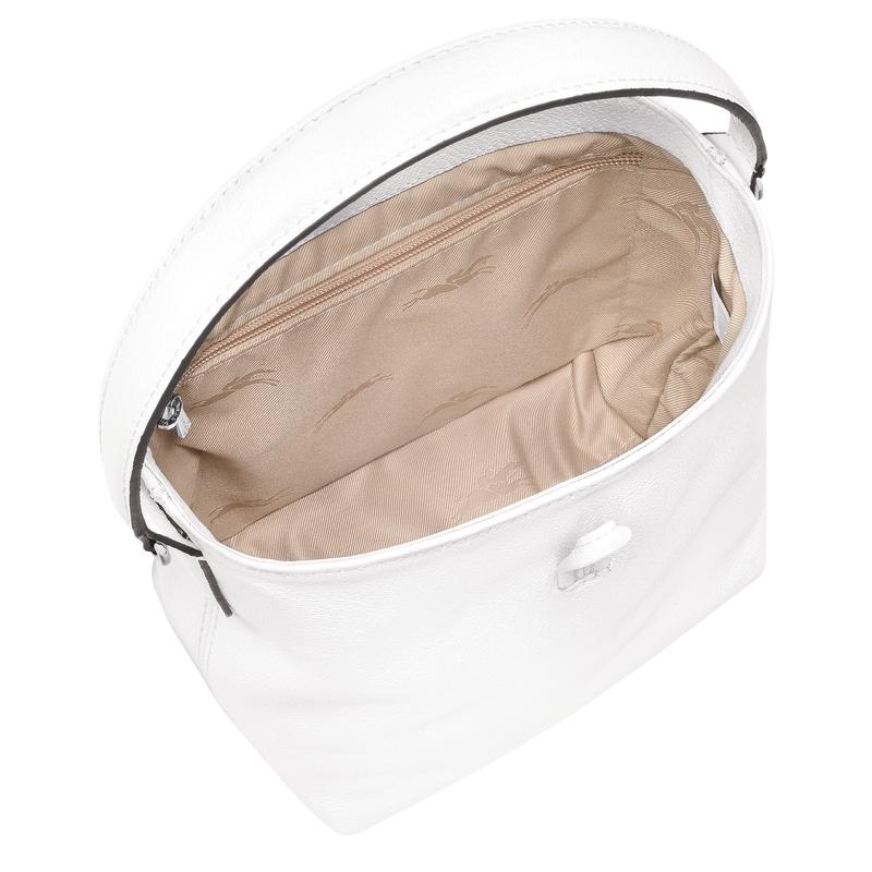 Bolso Saco Longchamp Roseau XS Mujer Blancos | ZUEH-14692