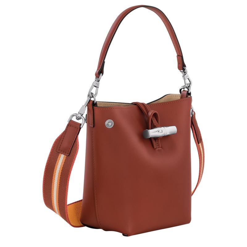 Bolso Saco Longchamp Roseau XS Mujer Marrom | WKYP-17085