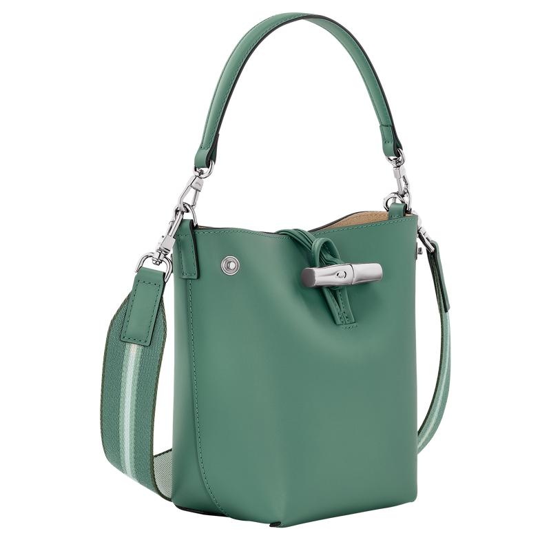 Bolso Saco Longchamp Roseau XS Mujer Verdes | CPGJ-18409