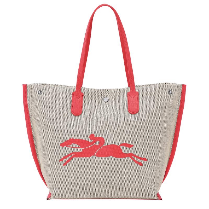 Bolso Tote Longchamp Essential L Mujer Rojos | GLFN-48501