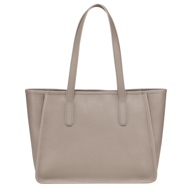 Bolso Tote Longchamp Le Foulonné L Mujer Grises | KITJ-92105