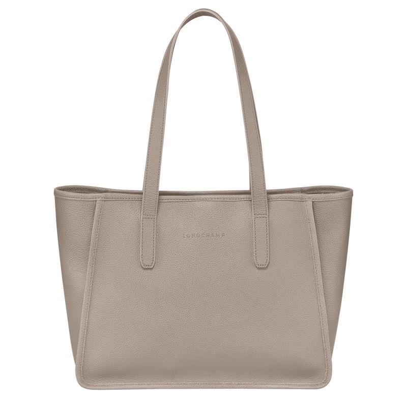 Bolso Tote Longchamp Le Foulonné L Mujer Grises | KITJ-92105