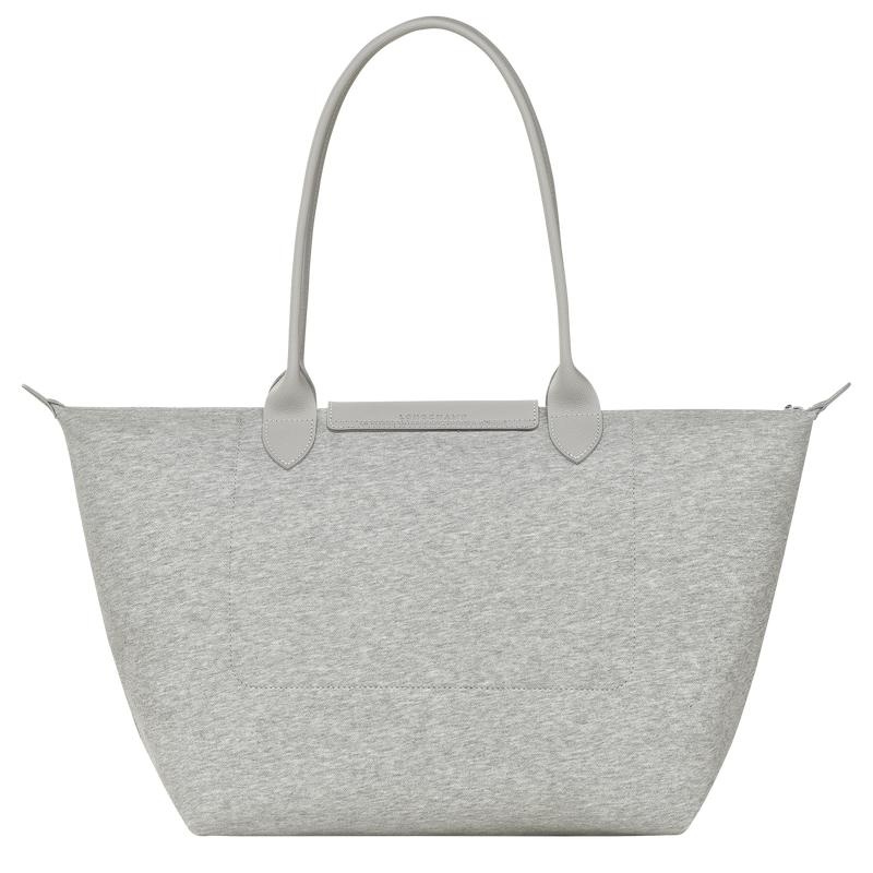 Bolso Tote Longchamp Le Pliage Colección L Mujer Grises | HMRI-79634