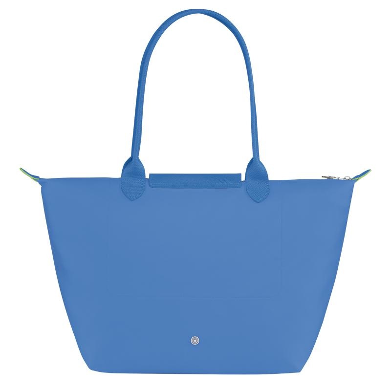 Bolso Tote Longchamp Le Pliage Green L Mujer Azules | PEOY-98721