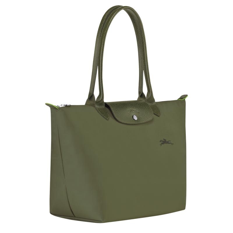 Bolso Tote Longchamp Le Pliage Green L Mujer Verdes | SXDB-93265