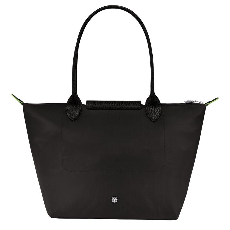 Bolso Tote Longchamp Le Pliage Green M Mujer Negros | CJGO-03219