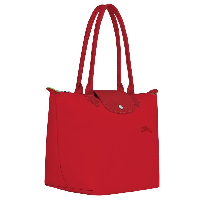 Bolso Tote Longchamp Le Pliage Green M Mujer Rojos | NMJX-09347