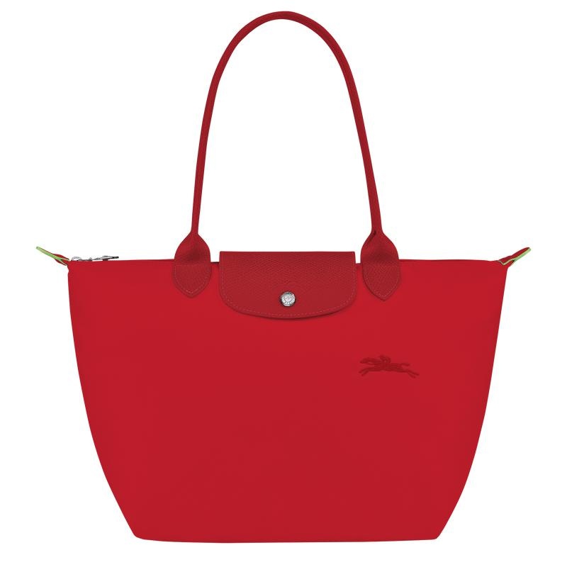 Bolso Tote Longchamp Le Pliage Green M Mujer Rojos | NMJX-09347