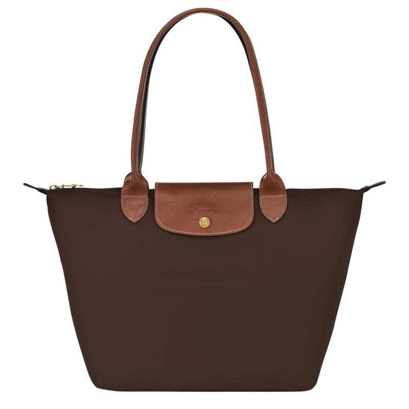 Bolso Tote Longchamp Le Pliage Original M Mujer Marrom | GDYV-56182