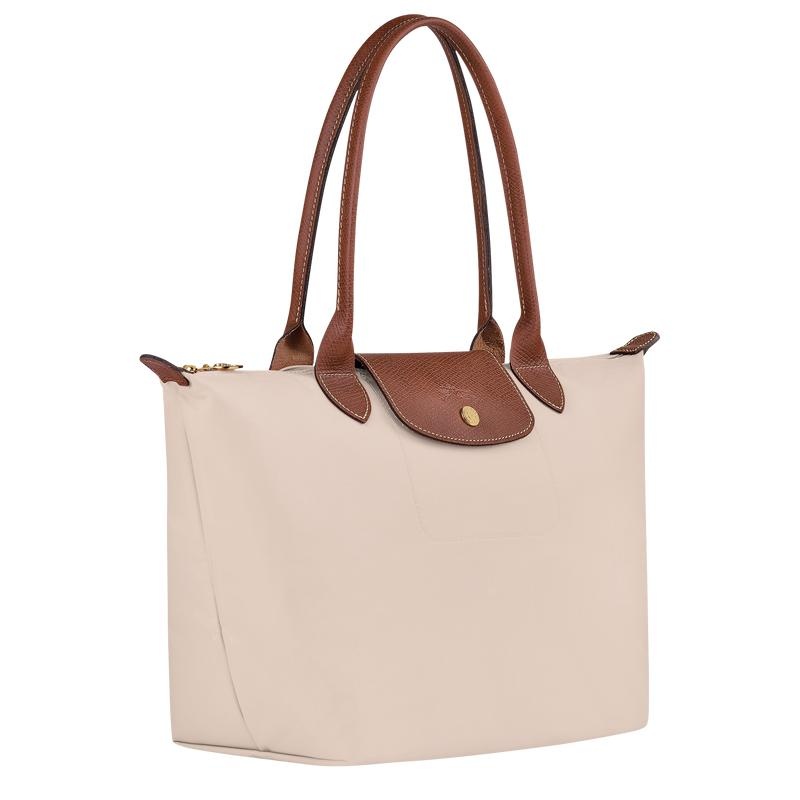 Bolso Tote Longchamp Le Pliage Original M Mujer Blancos | ZOXM-18794