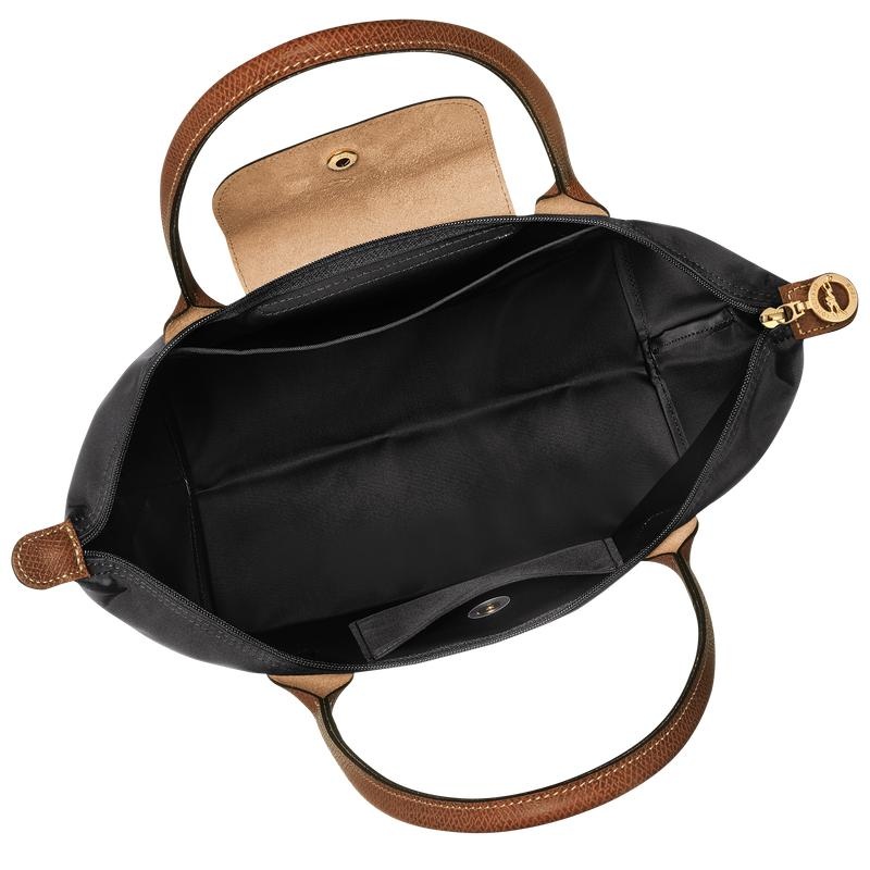 Bolso Tote Longchamp Le Pliage Original M Mujer Negros | STCY-52476