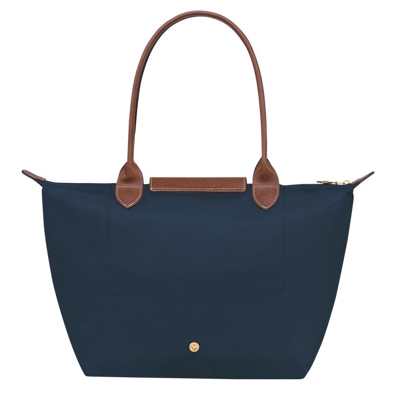 Bolso Tote Longchamp Le Pliage Original M Mujer Azul Marino | ZSWV-52369