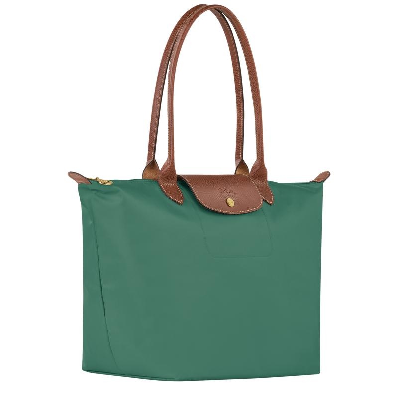 Bolso Tote Longchamp Le Pliage Original L Mujer Verdes | IELH-98524