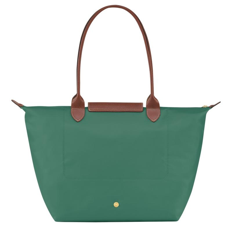 Bolso Tote Longchamp Le Pliage Original L Mujer Verdes | IELH-98524