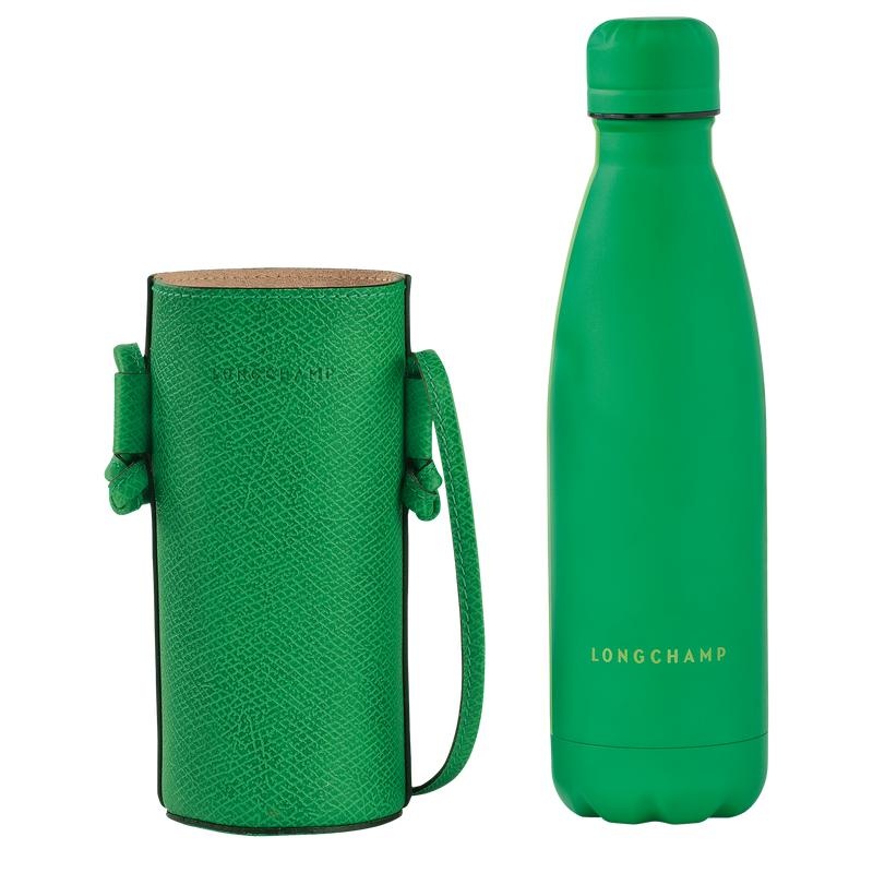 Bottle Holder Bag Longchamp Épure Bottle Mujer Verdes | ZMGO-49368