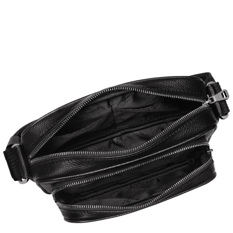 Camera Bag Longchamp Le Foulonné S Hombre Negros | GRTY-78532