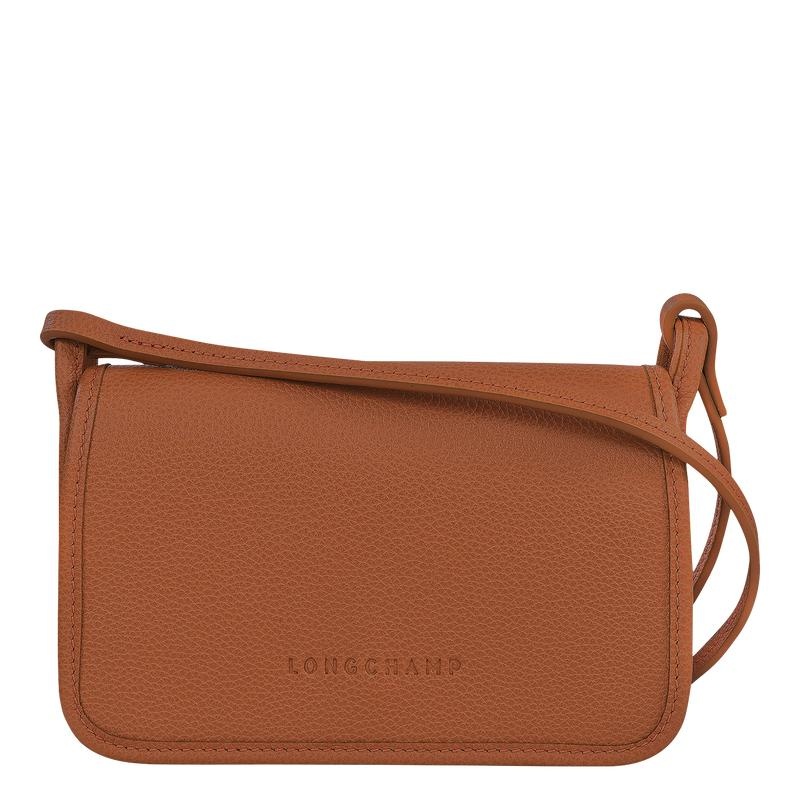 Clutch Longchamp Le Foulonné XS Mujer Marrom | XOIN-61784