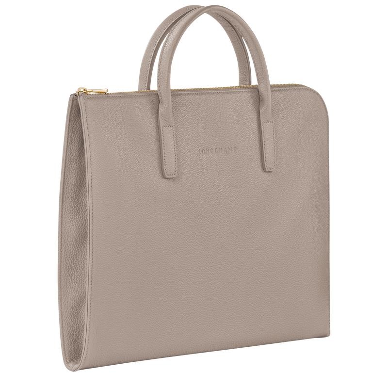 Maletín Longchamp Le Foulonné S Mujer Grises | MLKW-37465