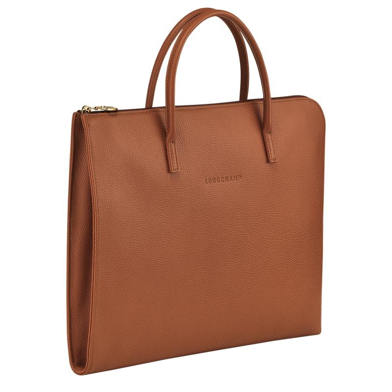 Maletín Longchamp Le Foulonné S Mujer Marrom | ZBEV-18302